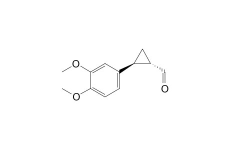 trans-2-(3,4-Dimethoxyphenyl)cyclopropanecarbaldehyde