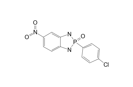 2-(4-CHLOROPHENYL)-1,3-DIHYDRO-5-NITRO-1,3,2-BENZODIAZAPHOSPHOL-2-ONE