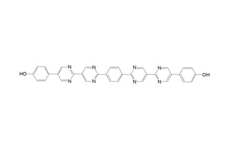 4-Phenylenebis[5-(4-hydroxyphenyl)-2'-(2',5'-bipyrimidine)]