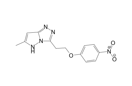 6-Methyl-3-(2-(4-nitrophenoxy)ethyl)-5H-pyrazolo[5,1-c][1,2,4]triazole