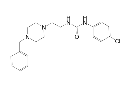 urea, N-(4-chlorophenyl)-N'-[2-[4-(phenylmethyl)-1-piperazinyl]ethyl]-