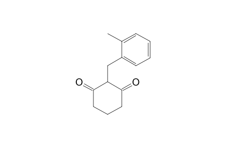 2-(2-Methylbenzyl)cyclohexane-1,3-dione
