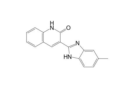 3-(5-Methyl-1H-benzo[d]imidazol-2-yl)quinolin-2(1H)-one