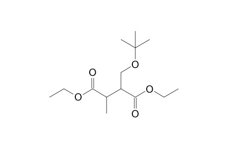 Diethyl 2-[(t-butoxy)methyl]-3-methylbutanedioate