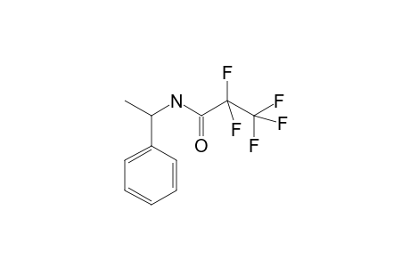 2,2,3,3,3-Pentafluoro-N-(1-phenylethyl)propanamide