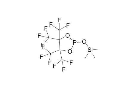 2-Trimethylsiloxy-4,4,5,5-tetrakis(trifluoromethyl-)1,3,2-dioxaphospholane