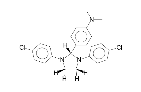 1,3-di(4-chlorophenyl)-2-(4-dimethylaminophenyl)imidazolidine
