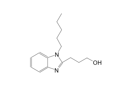 1H-benzimidazole-2-propanol, 1-pentyl-