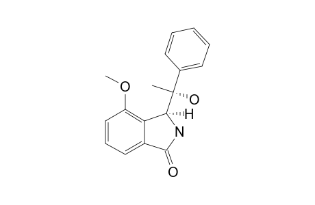 3-(1-HYDROXY-1-PHENYLMETHYL)-4-METHOXY-ISOINDOLIN-1-ONE;ALPHA-(R*)-(3S*)-ISOMER