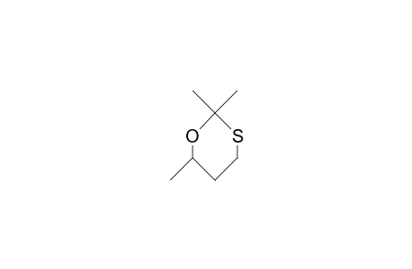 1,3-Oxathiane, 2,2,6-trimethyl-
