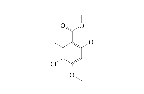 Methyl 5-chloro-2-hydroxy-4-methoxy-6-methylbenzoate