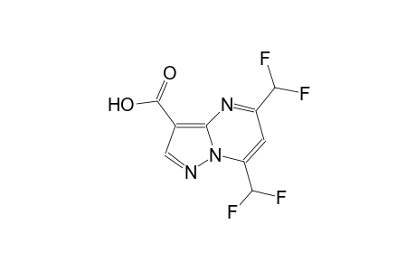 5,7-bis(difluoromethyl)pyrazolo[1,5-a]pyrimidine-3-carboxylic acid