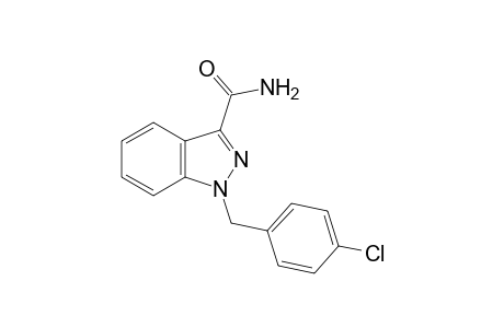 1-(p-chlorobenzyl)-1H-indazole-3-carboxamide