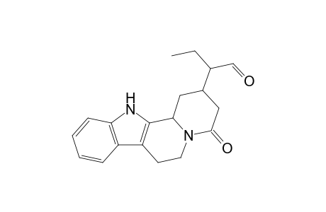 2-(1'-Formyl-1'-propyl)-1,2,3,4,6,7,12,12b-octahydro-4-oxoindolo[2,3-a]quinolizine