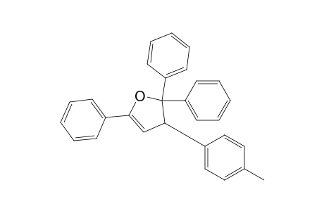 2,3-Dihydro-3-(4-methylphenyl)-2,2,5-triphenylfuran