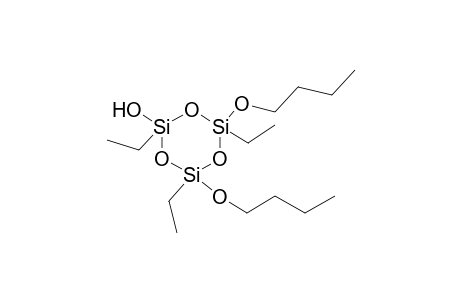 4,6-Dibutoxy-2,4,6-triethyl-1,3,5,2,4,6-trioxatrisilinan-2-ol