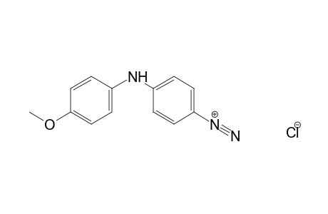 p-(p-anisidino)benzenediazonium chloride