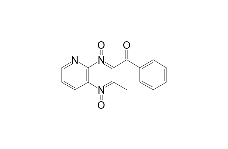 3-BENZOYL-2-METHYLPYRIDO-[2.3-B]-PYRAZINE_1,4-DIOXIDE