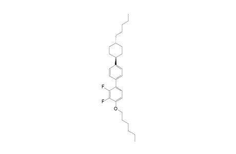 2,3-DIFLUORO-4-N-HEXYLOXY-4'-(4-N-PENTYL)-CYCLOHEXYL-DIPHENYL298