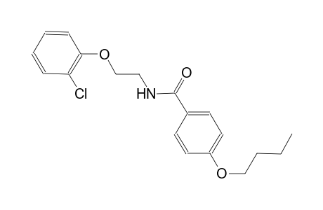 4-Butoxy-N-[2-(2-chlorophenoxy)ethyl]benzamide