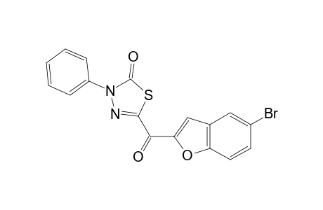 5-(5-Bromo-benzofuran-2-carbonyl)-3-phenyl-3H-[1,3,4]thiadiazol-2-one