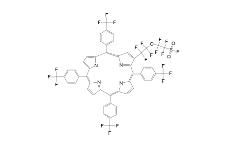 2-(3-OXA-OMEGA-FLUOROSULFONYLPERFLUOROPENTANYL)-5,10,15,20-TETRAKIS-(4-TRIFLUOROMETHYLPHENYL)-PORPHYRIN
