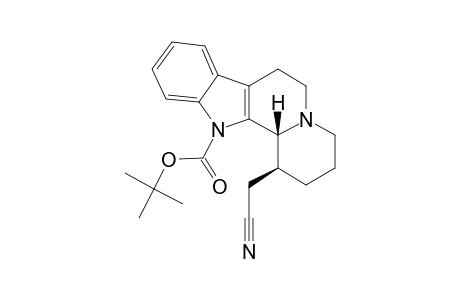 (1S,12bR)-1-(cyanomethyl)-2,3,4,6,7,12b-hexahydro-1H-pyrido[2,1-a]$b-carboline-12-carboxylic acid tert-butyl ester