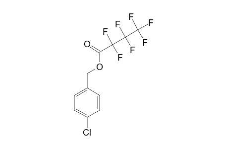 4-Chlorobenzyl alcohol, heptafluorobutyrate