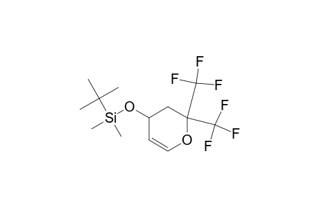 Silane, [[3,4-dihydro-2,2-bis(trifluoromethyl)-2H-pyran-4-yl]oxy](1,1-dimethylethyl)dimethyl-, (.+-.)-