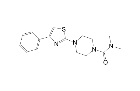 N,N-dimethyl-4-(4-phenyl-1,3-thiazol-2-yl)-1-piperazinecarboxamide