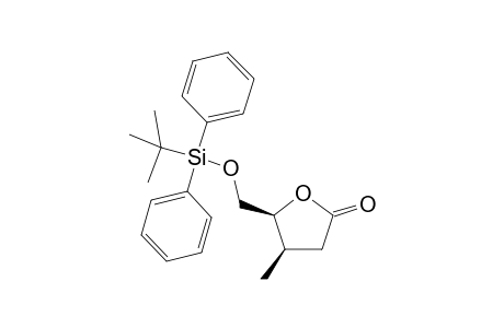 (4R,5S)-5-[[tert-butyl(diphenyl)silyl]oxymethyl]-4-methyl-2-oxolanone