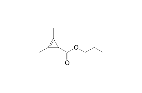 Propyl 1,2-dimethyl-1-cyclopropene-3-carboxylate