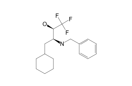 SYN-3-(N-BENZYLAMINO)-1,1,1-TRIFLUORO-2-HYDROXY-4-CYCLOHEXYLBUTANE