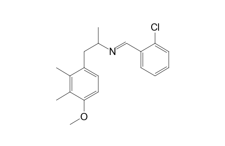 1-(2-Chlorophenyl)-N-[1-(4-methoxy-2,3-dimethylphenyl)propan-2-yl]methanimine