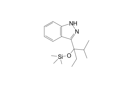 3-(1H-indazol-3'-yl)-2-methyl-3-[(trimethylsilyl)oxy]-pentane