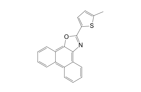 Phenanthro[9,10-d]oxazole, 2-(5-methyl-2-thienyl)-
