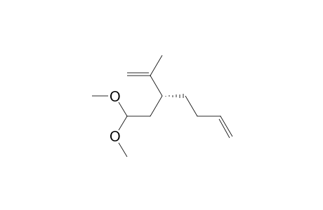 1,6-Heptadiene, 3-(2,2-dimethoxyethyl)-2-methyl-, (R)-