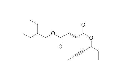 Fumaric acid, 2-ethylbutyl hex-4-yn-3-yl ester