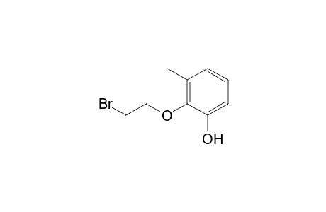 2-(2'-Bromoethoxy)-3-methylphenol