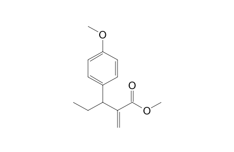 2-[1-(4-methoxyphenyl)propyl]acrylic acid methyl ester