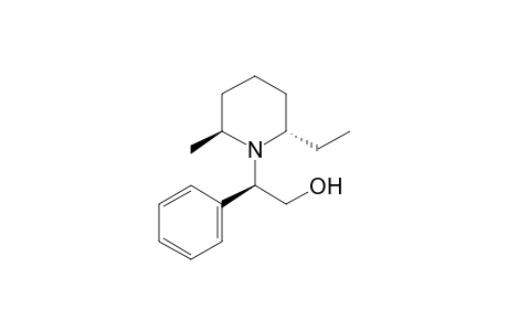 (2S,6S,1'R)-N-(2-Hydroxy-1-phenylethyl)-2-ethyl-6-methylpiperidine