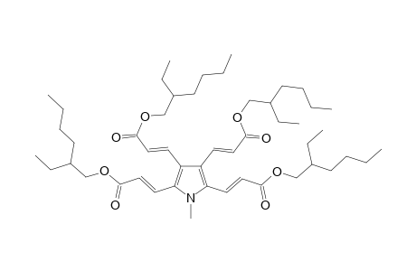 (2E,2'E,2''E,2'''E)-Tetrakis(2-ethylhexyl)-3,3',3'',3'''-(1-methyl-1H-pyrrole-2,3,4,5-tetrayl)tetraacrylate