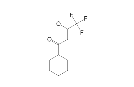1-Cyclohexyl-4,4,4-trifluoro-3-hydroxy-1-butanone