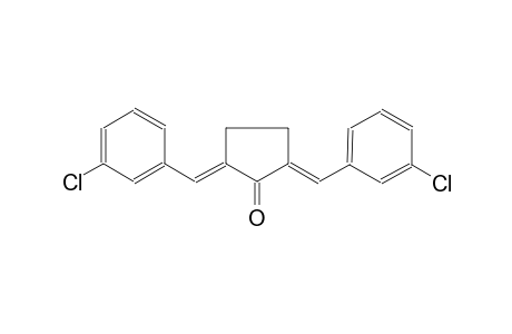 (2E,5E)-2,5-bis(3-chlorobenzylidene)cyclopentanone