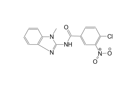 benzamide, 4-chloro-N-(1-methyl-1H-benzimidazol-2-yl)-3-nitro-