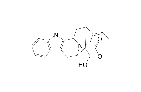 Sarpagan-16-carboxylic acid, 17-hydroxy-1-methyl-, methyl ester, (16R)-