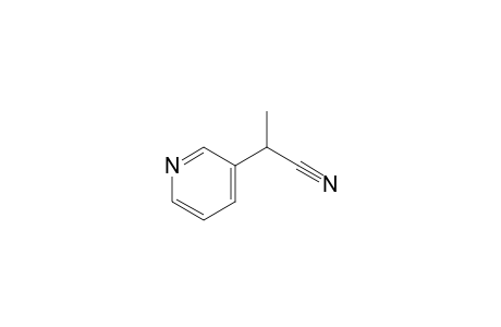 2-(3-Pyridinyl)propanenitrile