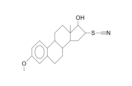 16a-Thiocyanato-3-methoxy-17b-hydroxy-1,3,5(10)-estratriene