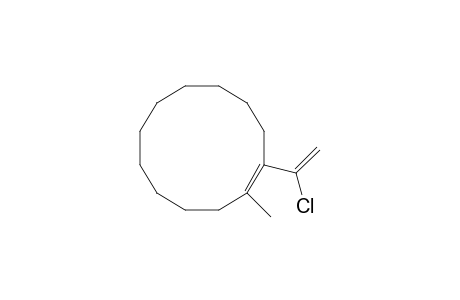 Cyclododecene, 1-(1-chloroethenyl)-2-methyl-, (E)-