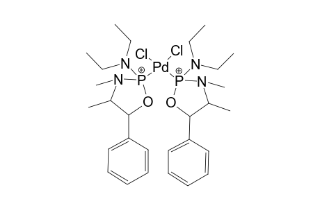 bis[2-(Diethylamino)-3,4-dimethyl-5-phenyl-1,3,2-oxaphospholidinr]palladium - dichloride